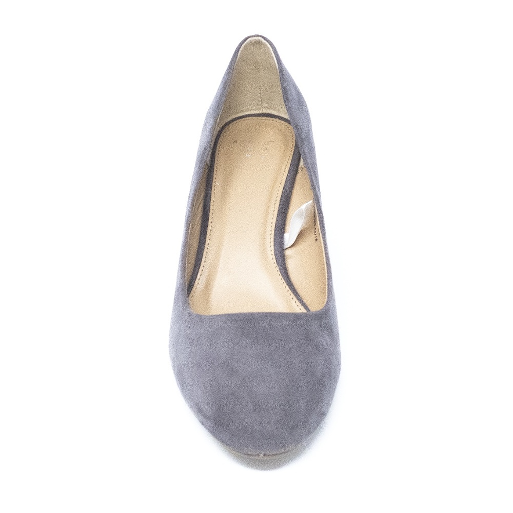 A New Day Women's Dot Round Toe Wedge Pumps 8 W - Picture 3 of 8